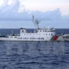 Tàu hải giám Trung Quốc hoạt động gần khu vực tranh chấp trên biển Hoa Đông. (Ảnh: AFP/TTXVN)