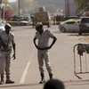 Cảnh sát Burkina Faso phong tỏa tại hiện trường một vụ tấn công. (Nguồn: AFP)