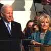 Tân Tổng thống Mỹ Joe Biden tuyên thệ nhậm chức. (Ảnh: CNN)