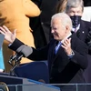 Tổng thống Joe Biden phát biểu tại lễ nhậm chức. (Ảnh: CNBC)