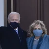 Tổng thống Mỹ Joe Biden cùng phu nhân Jill Biden. (Ảnh: AFP/TTXVN)