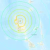 Động đất độ lớn 7,2 ở Vanuatu, không kích hoạt cảnh báo sóng thần