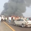Tai nạn giao thông liên hoàn tại Ai Cập, gần 30 người thiệt mạng