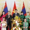 Chủ tịch nước chủ trì tiệc chiêu đãi chào mừng Tổng thống Mông Cổ