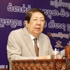 Phó Thủ tướng Campuchia kiêm Bộ trưởng cấp cao phụ trách Văn phòng Hội đồng Bộ trưởng Campuchia Samdec Vibol Panha Sok An mới qua đời. (Nguồn: THX/TTXVN)