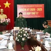 Đại tướng Lương Cường chủ trì Kỳ họp thứ 17. (Nguồn: Quân đội Nhân dân)