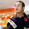 Huấn luyện viên Đinh Thế Nam thay thế Trợ lý Lê Đức Tuấn để đảm nhiệm vị trí Huấn luyện viên tạm quyền tại Câu lạc bộ Hà Nội FC. (Ảnh: Vietnam+)