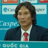 Huấn luyện viên Gong Oh-kyun hài lòng với lối chơi của các cầu thủ trong trận đấu đầu tiên dẫn dắt CLB Công an Hà Nội. (Ảnh: Việt Anh/Vietnam+)