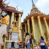 Khách du lịch tại Bangkok, Thái Lan. (Ảnh: AFP/TTXVN) 