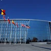 Trụ sở NATO, ngày 23/3/2022. (Nguồn: reuters.com)