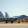 Máy bay chiến đấu Sukhoi Su-35 của Không lực Nga. (Ảnh: AFP/TTXVN)