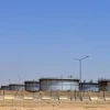 Cơ sở khai thác dầu của Công ty dầu Aramco ở Riyadh (Saudi Arabia). (Ảnh: AFP/TTXVN)
