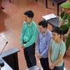 Phiên tòa xét xử vụ tai biến y khoa tại Bệnh viện Đa khoa tỉnh Hòa Bình ngày 23/5/2018. (Ảnh: Thanh Hải/TTXVN)