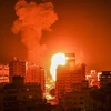 Cảnh Israel dồn dập dội bom quyết giết thủ lĩnh của nhóm Hamas ở Gaza
