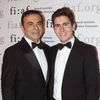 Anthony Ghosn (trái) chụp cùng cha hồi năm 2013. (Nguồn: Getty Images)