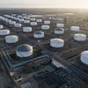 Một cơ sở dự trữ dầu thô ở California, Mỹ. (Ảnh: AFP/TTXVN) 