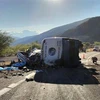 Mexico: Xe chở dân di cư gặp tai nạn thảm khốc, 17 người thiệt mạng 