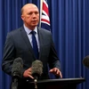 Bộ trưởng Nội vụ Australia Peter Dutton. (Nguồn: AAP)