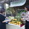 Đặc sản các địa phương góp mặt tại Lễ hội trái cây Hà Nội 2023. (Ảnh: Xuân Quảng/Vietnam+)