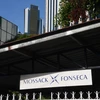 Trụ sở Công ty luật Mossack Fonseca ở Panama City, Panama ngày 9/5. (Nguồn: AFP/TTXVN)