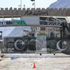 Cửa khẩu biên giới Torkham giữa Afghanistan và Pakistan tại tỉnh Nangarhar (Afghanistan), ngày 23/2/2023. (Ảnh: AFP/TTXVN)