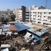 Bệnh viện Al-Shifa ở Gaza, ngày 7/11/2023. (Ảnh: AFP/TTXVN)