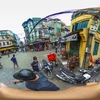[Hình ảnh 360] “Ngã tư quốc tế” Tạ Hiện ồn ào và tấp nập