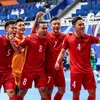 Đội tuyển futsal Việt Nam thắng 3-1 trước Saudi Arabia bằng lối chơi thuyết phục. (Ảnh: AFC) 