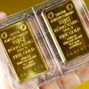 Giá vàng tăng khoảng 1,3 triệu đồng mỗi lượng sau một tuần giao dịch. (Ảnh: PV/Vietnam+)