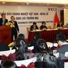  Tổng thống Mông Cổ, Ngài Tsakhiagiin Elbegdorj đến dự và phát biểu tại diễn đàn doanh nghiệp Việt Nam – Mông Cổ và giao lưu thương mại, nhân chuyến thăm cấp Nhà nước tới Việt Nam. Ảnh: Thanh Vũ - TTXVN