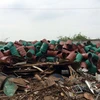 [Photo] Phát hiện 1.500 thùng phuy rác chứa hóa chất chưa qua xử lý