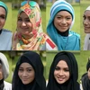 [Photo] Indonesia: Vòng chung kết cuộc thi Hoa hậu Hồi giáo lần 4