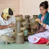 [Photo] Độc đáo gốm Bàu Trúc - Di sản văn hóa phi vật thể quốc gia