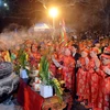 Nam Định: Lễ khai ấn Đền Trần Xuân Ất Mùi 2015 khai mạc trong đêm