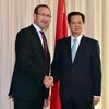 Thủ tướng Nguyễn Tấn Dũng đối thoại doanh nghiệp Việt Nam-New Zealand