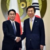 Hàn Quốc và Nhật Bản nhất trí giảm leo thang căng thẳng 