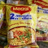 Singapore sẽ cho phép các cửa hàng tại nước này tiếp tục bán mỳ ăn liền hiệu Maggi của hãng Nestle sản xuất tại Ấn Độ. (Ảnh: Bloomberg)