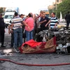 Ngày 30/6, 3 người đã thiệt mạng sau khi chiếc xe chở họ phát nổ ở gần một trạm cảnh sát ở tỉnh Giza, gần thủ đô Cairo, Ai Cập. (Ảnh: THX/TTXVN)