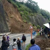 Sạt lở đất do mưa lớn trong nhiều ngày ở Philippines. (Ảnh: CNN)