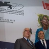 Cuộc họp báo giới thiệu Liên hoan phim Venice lần thứ 72 vừa được tổ chức hôm 29/7 tại Rome, Italy. (Ảnh: AP)
