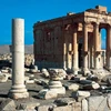 Ngôi đền cổ Baal Shamin ở thành phố Palmyra. (Ảnh: Getty Images)