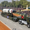Tên lửa Agni-V của Ấn Độ. (Ảnh: reuters)