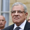 Thủ tướng Ibrahim Mahlab vừa nộp đơn từ chức. (Ảnh: AFP)