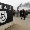 Lá cờ của IS ở Syria (Nguồn: Getty)