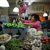 Một khu chợ ở Thượng Hải, Trung Quốc. (Nguồn:AFP/TTXVN)