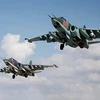 Các máy bay chiến đấu của Nga tham gia chiến dịch không kích tại Syria. (Ảnh: Sputnik)