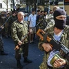 Lực lượng ly khai Ukraine, (Ảnh: AFP)