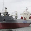 Tàu chở dầu Szafir thuộc Công ty Euroafrica của Ba Lan. (Ảnh: EPA)