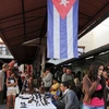 Một khu chợ tại thủ đô La Habana của Cuba. (Ảnh: lanoticias)