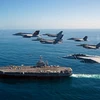 Tàu sân bay hạt nhân USS George Washington. (Nguồn: Hải quân Mỹ)
